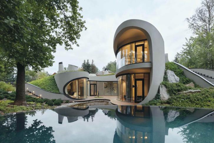 Amazing Organic House in Moscow designed by Niko Architect